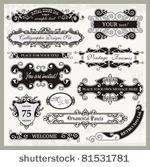 vector set of ornamental frames ...