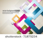 eps10 vector multicolor square...
