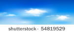 background with blue sky and...