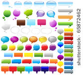 collection speech bubbles ...