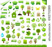 collection eco design elements  ...
