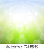spring background with bokeh ...