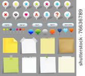 map set  isolated on white...
