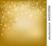 golden  background with stars ...