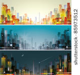 city landscape at daylight ...
