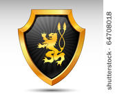 shield on a white background.