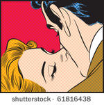 kissing couple   contains...