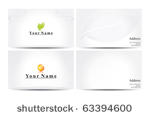 abstract business cards...