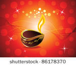 abstract diwali background...