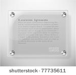 abstract vector plane on white...