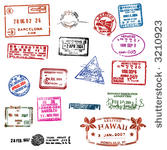 passport stamps