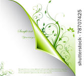 abstract flower vector...