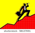 illustration of a businessman...