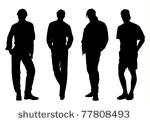 vector illustration of men...