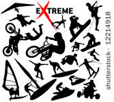 vector extreme sport...