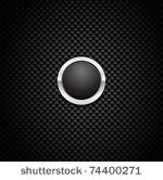 vector button on carbon fiber...