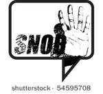 speech bubble snob