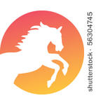 horse gradient