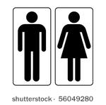 man and women sign vector