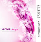 abstract flower background