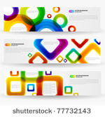 colorful abstract banner
