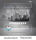 web template vector