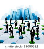 business people team in the...