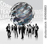 business people team with...