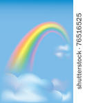 rainbow in the sky