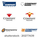 set of corporate vector logo...
