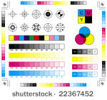 cmyk press marks