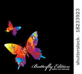two illustrated colourful...