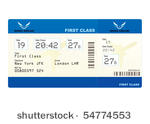 first class boarding pass or...