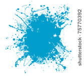 grunge ink splat background...