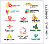 set of vector trade marks for...