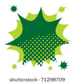 abstract color star burst ...