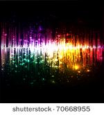 vector music equalizer wave ...