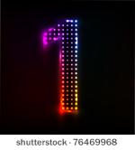 vector   disco lights number 1