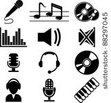 icon of multimedia
