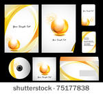 vector stationery set eps10 for ...