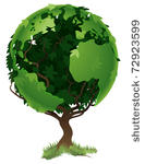 environmental concept. tree...