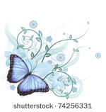 beautiful floral background...