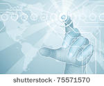 users hand selecting concept...