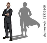 illustration of confident...