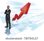 confident young businessman in...