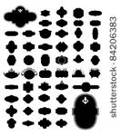 silhouette vector set of 50...