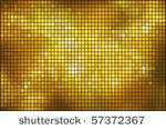 golden mosaic vector background.