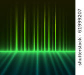 abstract green colored aurora...