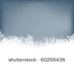 winter background with falling...