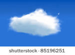 vector cloud in sky   created...